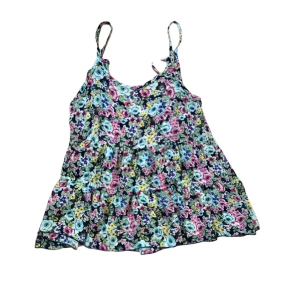 Poetry Tops - 5/$25 Poetry | floral peplum top size large